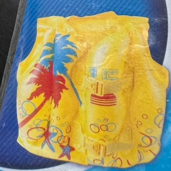 𝅺new in Package!! H2O GO!  Bestway Tropical Swim Vest for 3-6 Year Olds - Picture 4 of 5